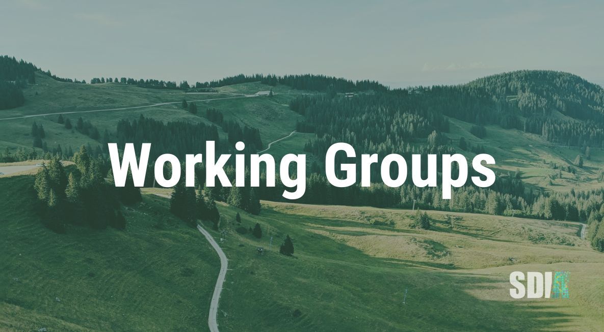 Upcoming Working Group sessions